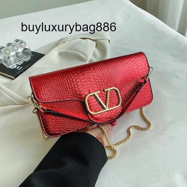 Luxury Bags 3D Bead Handbag Bag 2023 New Snake Pattern Women's Small Square Texture Chain One Shoulder Crossbody