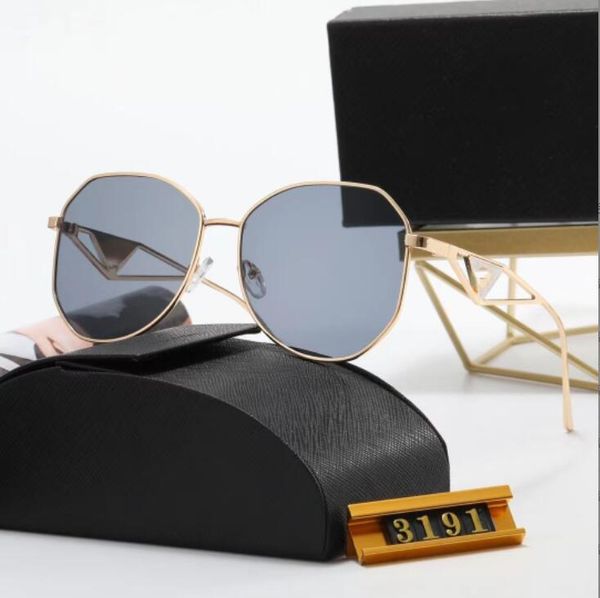 Sonnenbrillen Polarisierte Luxussonnenbrille Personalisierte Anti-Ultraviolett-Brille für Männer und Frauen Retro-Sonnenbrille mit großem Rahmen