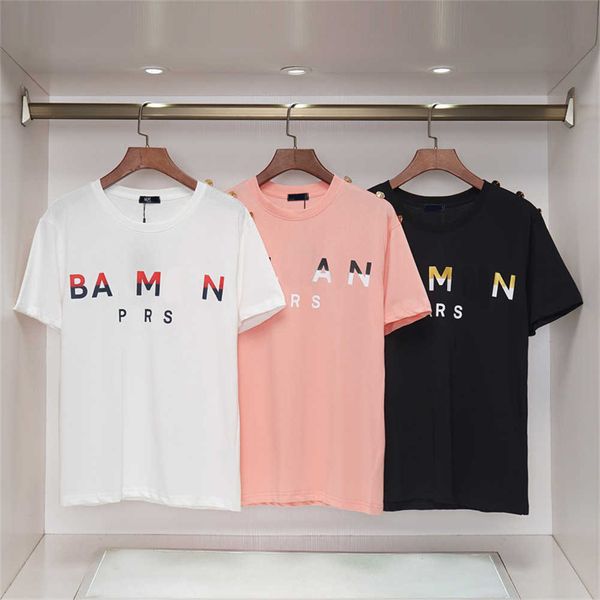 Erkek Bayan Tasarımcı Tişörtleri Baskılı Moda Adam T-Shirt Üst Kaliteli Pamuklu Günlük Tees Kısa Kollu Lüks Hip Hop Sokak Giyim S-XXL