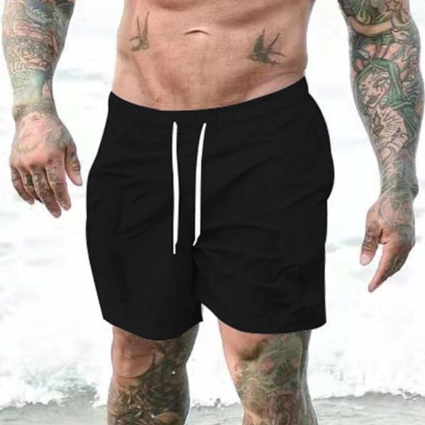 Männer Shorts Sexy Strand Für Männer Bademode Boxer Badehose Sport Schwimmen Board Surf Bade Sommer Schnell Trocknend 2023