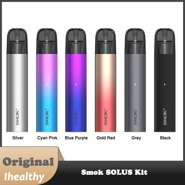 SMOK Solus Pod Kit 700mAh bateria embutida com cartucho de malha de 2ml 0,9ohm conexão magnética sólida