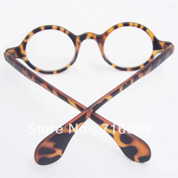 Montature per occhiali da sole 10 Pezzi/lottp Piccolo Rotondo Vintage Retro Leopardo Tartaruga Montatura per occhiali Occhiali da vista Occhiali da vista Eyewear