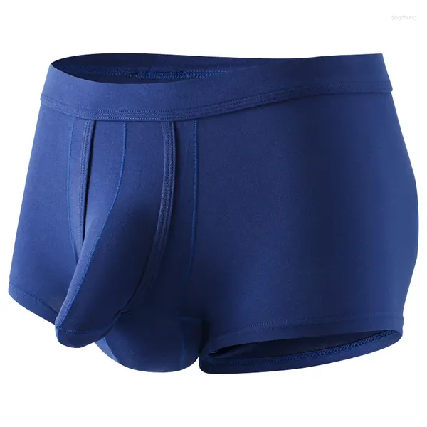 Mutande Intimo modale sexy Boxer da uomo Pantaloncini Hombre Mutandine Separazione U Pouch Cueca Masculina Undies traspirante