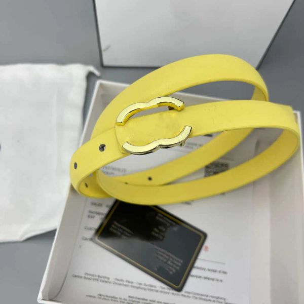Cintura per donna Cintura da donna di alta qualità Cinture firmate Fibbia liscia Abito casual Abbigliamento donna Cintura Moda classica 2,0 cm Larghezza G2312056XQ-5