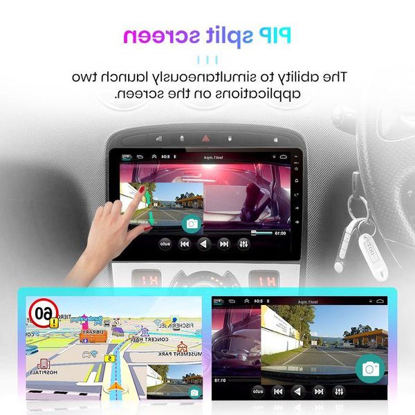 Freeshipping 2G 32G Android 90 para Peugeot 408 308 308S 2012 - 2020 Car Radio Multimedia Video Player Navegação GPS 2 din dvd Fpmkb