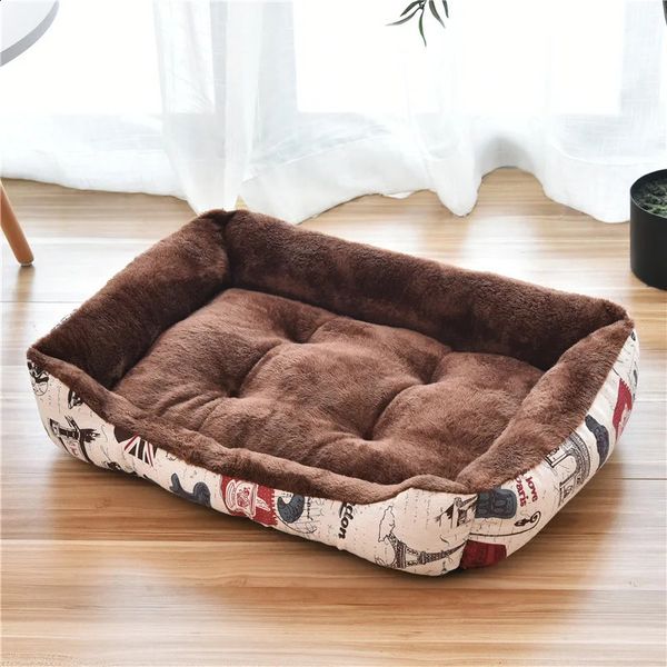 Zwinger Stifte Haustier-Hundebett, Welpenkissen, Zwinger für Katzenwelpen, Übergröße, weiches Nest, Hundekörbe für kleine und große Hunde, weiches Sofa, Tiere, Pad 231116