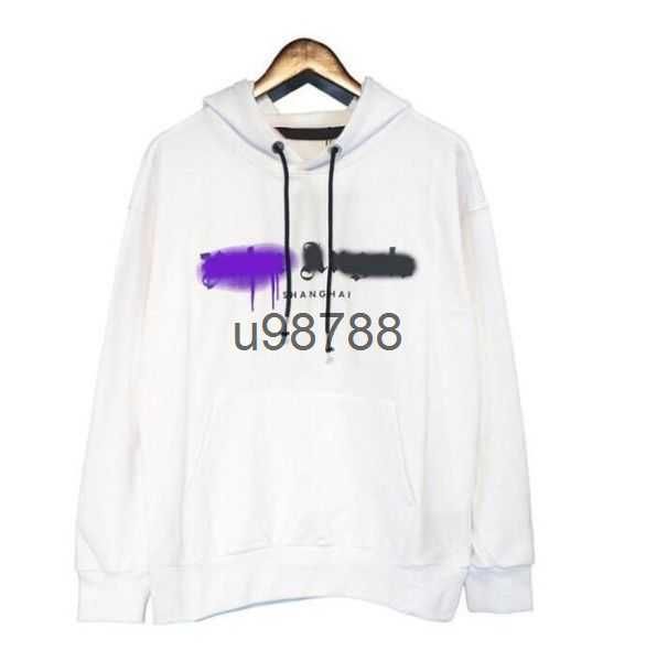 21SS Herren Damen Designer Angels Palm Hoodie Pullover Sweatshirts Streetwear T-Shirt Lose Liebhaber Luxus Gans Kanada Jacken PA von OW White Fog Angel Hoodies Anzug L6