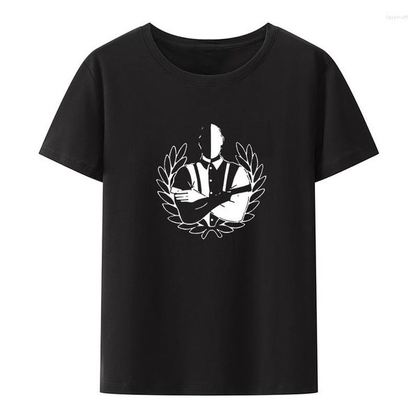 Мужские рубашки Традиционные панк oi ska Футболка для дышащей короткометражной новичок с коротким рулем.