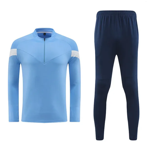 Set da corsa Completo sportivo da uomo Manica lunga Traspirante Allenamento Allenamento Palestra Maglia Autunno Jogging Fitness Set di abbigliamento sportivo