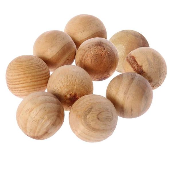 Controle de pragas Natural Cedro Wood Moth Balls Camphor Repelente Wardrobe Roupas Der Bug 450pcs Drop Delivery Home Garden Household Sundr Dhvha