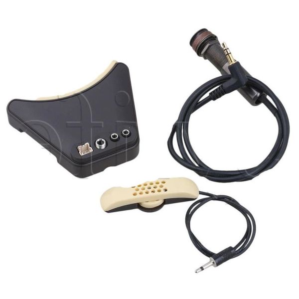 Freeshipping Microfone Som Buraco Equalizador Piezo Captador para Guitarra Acústica Folk Qhjmt