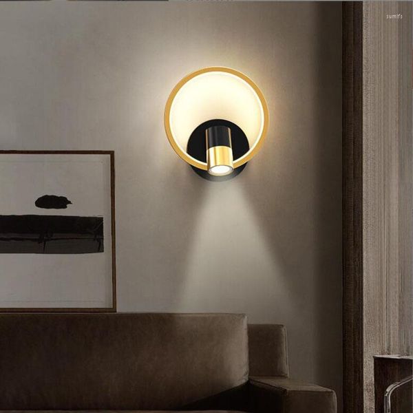 Wandleuchte 15W LED-Licht Spot-Lichter Modern Folding Rotation Home El Schlafzimmer Nacht Wohnzimmer Kreatives Lesen