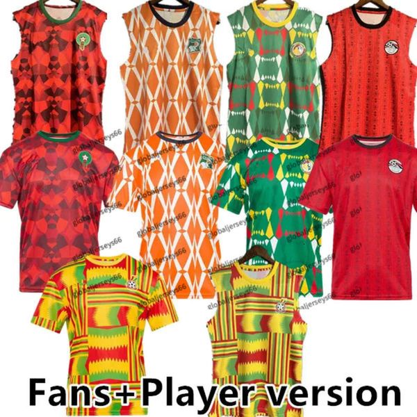 2023 das nações Marrocos Senegal camisas de futebol HARIT Gana Egito Costa do Marfim Copa da África MANE HAKIMI Ziyech IDRISSI Futebol _Jersey