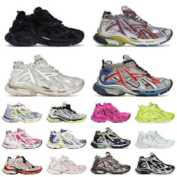 balenciaga track runners 7.0 tracks 7 balencaigas shoes Mens Women Designer Dress Shoes 【code ：L】 Luxury Brand Platform Burgundy Trainers Runners Loafers