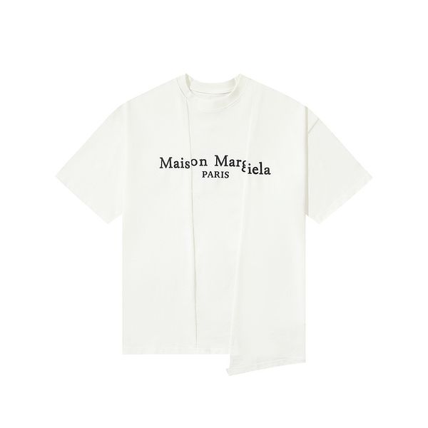 Maison Margiela Футболки Мужские футболки Повседневная печать Дизайнерские футболки Дышащий хлопок с коротким рукавом Размер США S-XL