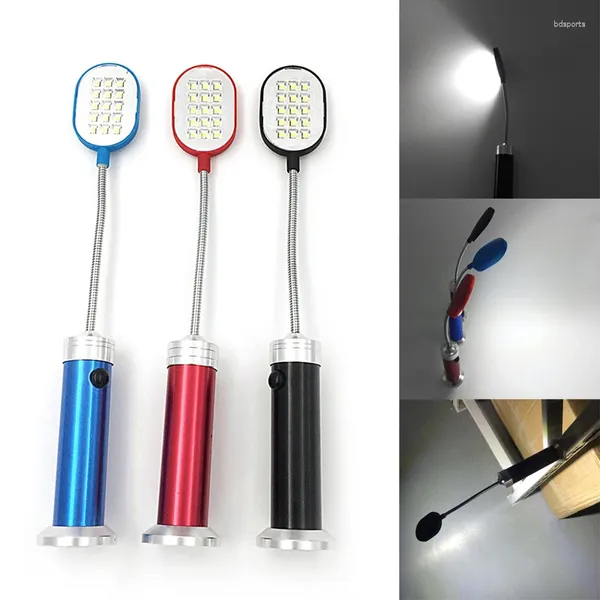 Taschenlampen Taschenlampen Flexible Magnetbasis Computertisch Arbeitslicht Lampe 15 LED Studie L15