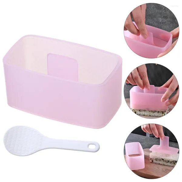 Set di stoviglie melaleuca rice sferico stampo sushi cottura accessori produttori casa rettangolare pressa cucina utensile bento stampo giapponese