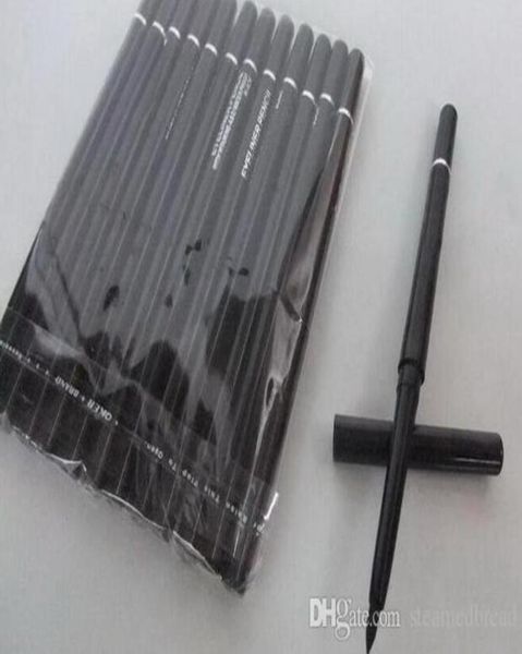 200 peças lápis delineador de maquiagem de boa qualidade preto e marrom rotação automática telescópica à prova d'água 7441066