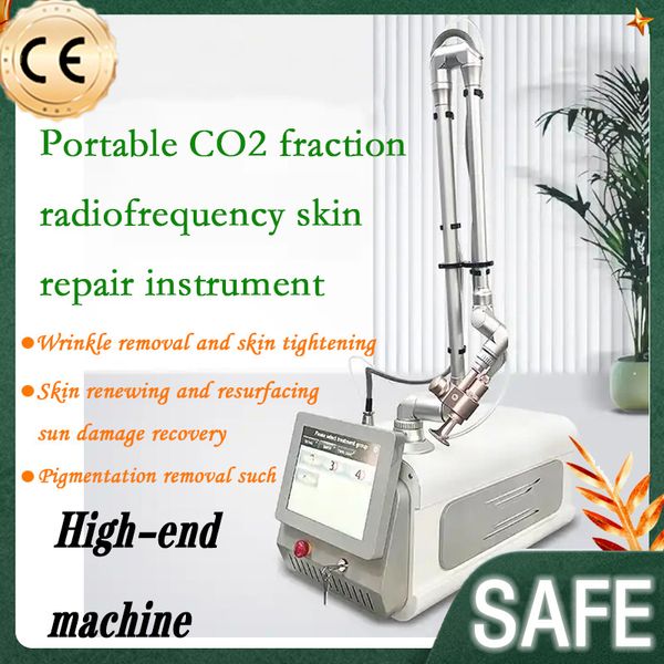 NEUES CO2-Fraktions-Radiofrequenz-Hautreparaturinstrument. Heben und straffen Sie die Haut, um Pigmentierung zu entfernen. Die beste Wahl für Schönheitsliebhaber. High-End-Maschine