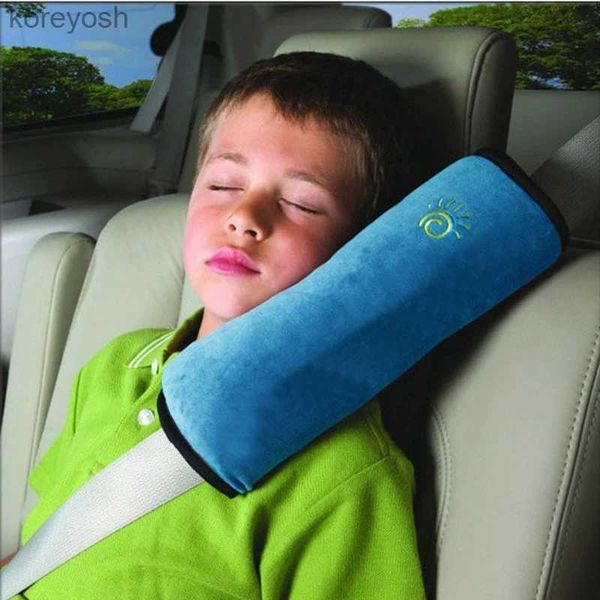 Travesseiros Bebê Travesseiro Carro Auto Segurança Cinto Harness Ombro Apoio Pad Proteção Almofada Crianças Cabeça Fixa Dormir PillowL231116