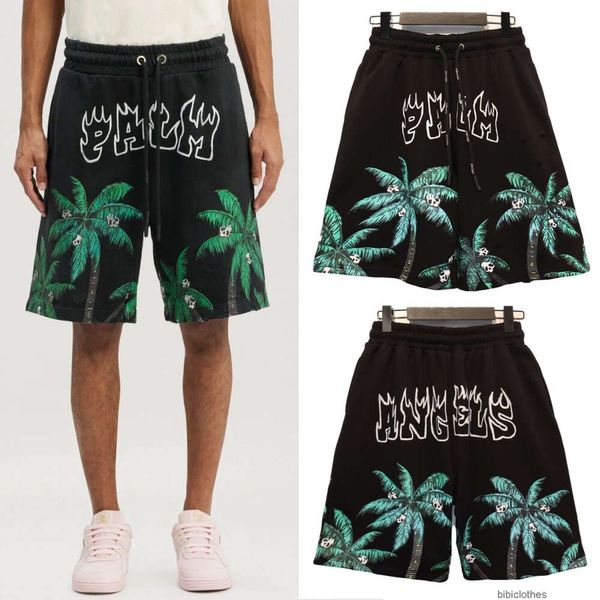 Designer Short Fashion Casual Clothing Beach Shorts Palmes Sport Shorts Angel Pa Skelettbaum Flammen Brief High Street Capris