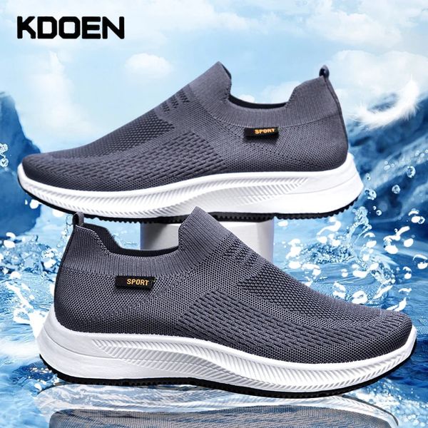 Vestido kdoen de verão sapatos para homens mocassins de tênis masculinos respiráveis moda confortável sapato casual tenis masculin zapatillas 231116