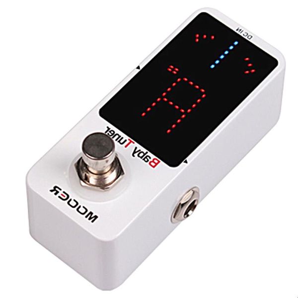 Pedal de guitarra com efeito afinador de bebê/afinador de bebê, design muito pequeno e compacto, frete grátis