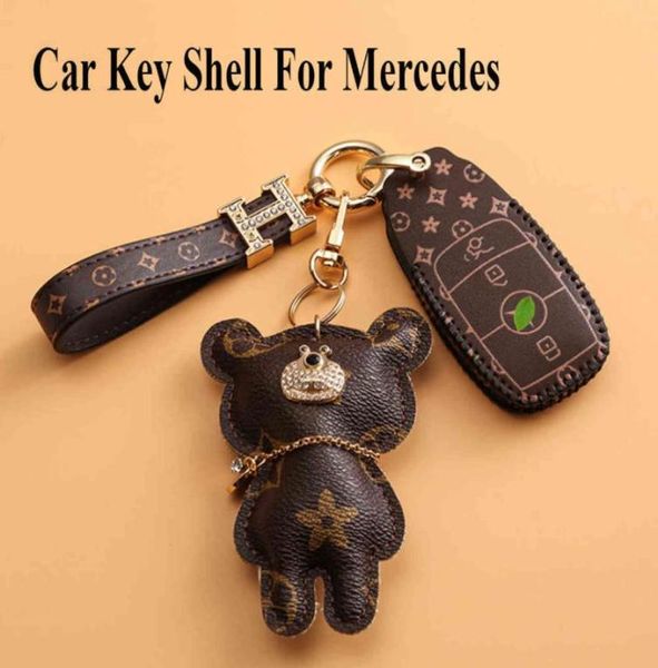 Mercedes E C G M R S A Sınıfı C200 C260L GLC CLA GLA200 Anahtar Key Kabuk Koruyucusu5195128