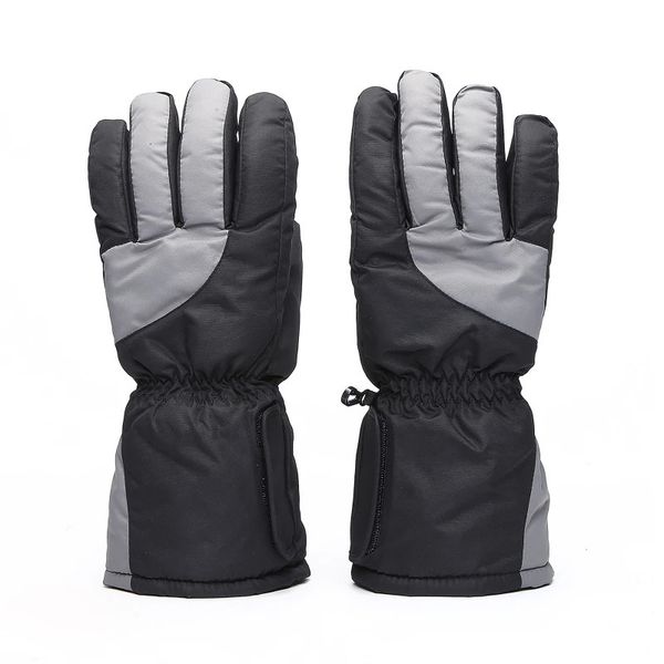 Hand-Fußwärmer 1 Paar elektrisch beheizte Winter-warme Handschuhe Motorrad Motorrad Ski Radfahren Schnee Handwärmer Fäustlinge 231116