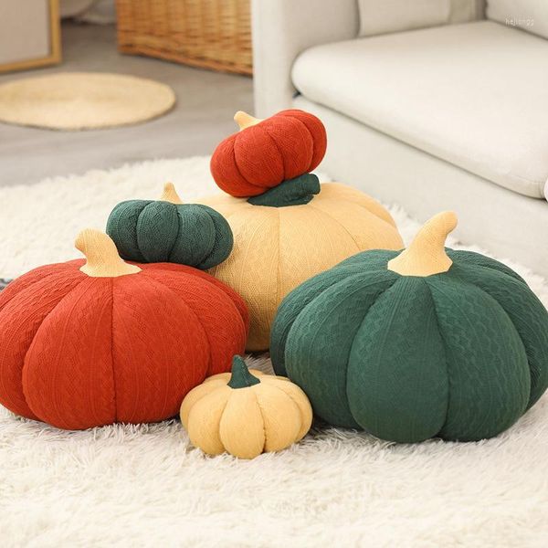 Cuscino Creativo Zucca di Halloween Rotonda Lana S Sedia per computer Ortopedico Carino Decorazione per la casa Decor Comfort Bambino