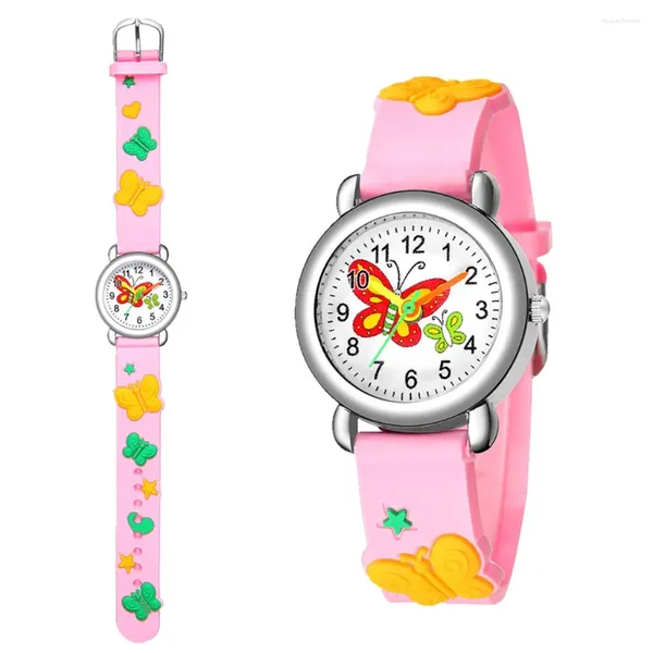 Armbanduhren Mode Cartoon Uhren für Mädchen Studenten Nettes Muster Kinder Kinder Jungen Uhr Quarz Analog Handgelenk Geburtstagsgeschenk