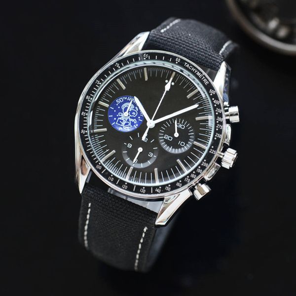 Orologio di design di lusso montre endurance pro venenger da uomo Orologio Reloj di alta qualità 44mm Cronografo con cinturino in caucciù Orologio in acciaio inossidabile