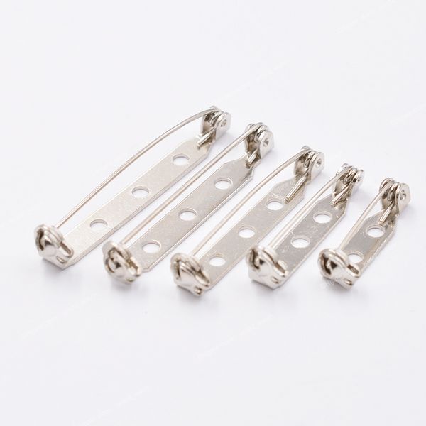 20 teile/los 20 25 32 38mm Safe Lock Brosche Pins Basis Zurück Bar Abzeichen Halter für Schmuck Machen Erkenntnisse zubehör Diy Schmuck HerstellungSchmuck Erkenntnisse Komponenten