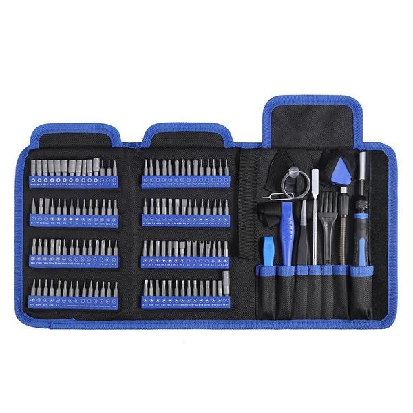 Schraubendreher ORIA Präzisions-Schraubendreher-Set 126 in 1 Magnet-Schraubendreher-Set Tool Kit Bit für Handy Spielkonsole Tablet PC 230417