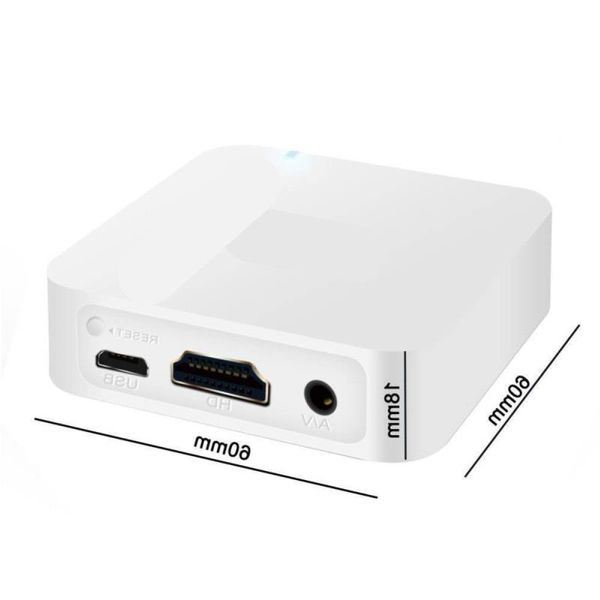 Freeshipping X7 Dispositivo de exibição multimídia para carro Dongle 1080P WiFi Mirror Box Airplay Xmuam