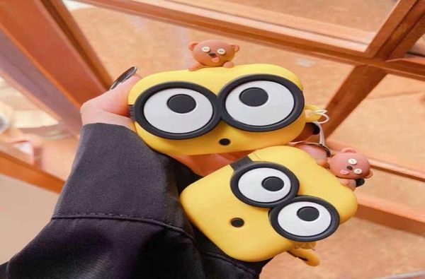 Cartoon Cute Big Eyes 2021 Custodia per AirPods 3 Custodia per AirPods 2 Custodia per AirPods Pro Custodia per auricolari per iPhone21533714142212