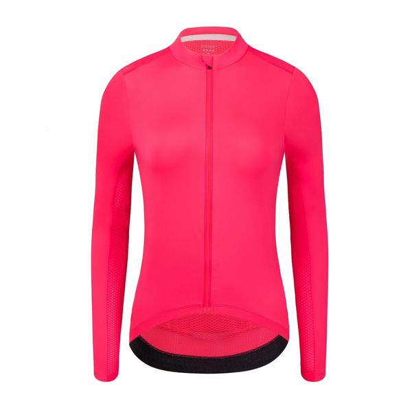 Magliette da ciclismo Top RISESBIK Maglia da ciclismo da donna autunno Race Fit Maglia da bici da donna leggera Maglia manica lunga Italia MITI maillot ropa ciclismo 230417