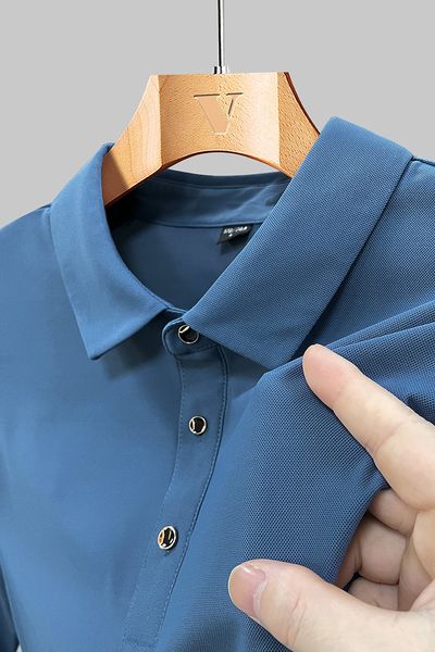 Polos maschile maschile da uomo più di dimensioni per le marche da uomo grande e alto grasso da 140 kg camisa polo mascolina xxxxxxl 5xl 6xl 7xl 8xl polo homme 230417