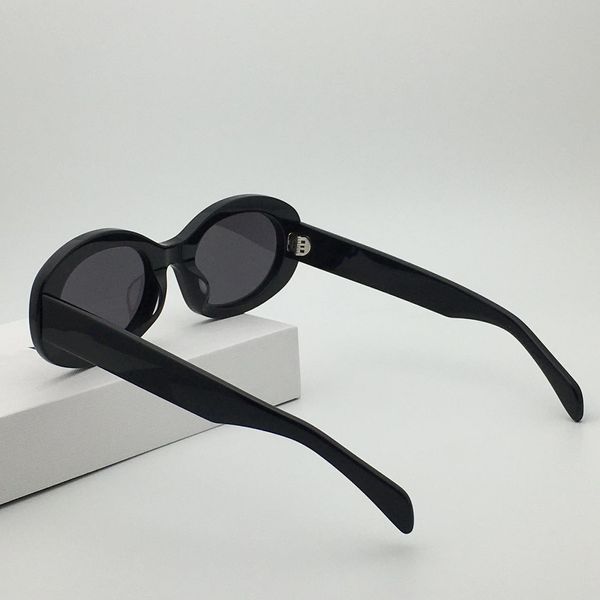316 для 40194 Красочные женские дизайнерские мужские солнцезащитные очки для отдыха Стильные очки Анти-ультрафиолетовые ретро модные очки Металлические овальные полнокадровые стекла