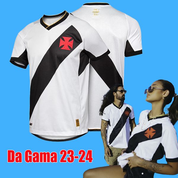 23 24 Vasco da gama Jerseys de futebol respectivamente e diversidade de colete de colegas Maxi Rios Paulinho Fabiano Muriq Custom 2023 2024 Alex Teixeira eguinaldo