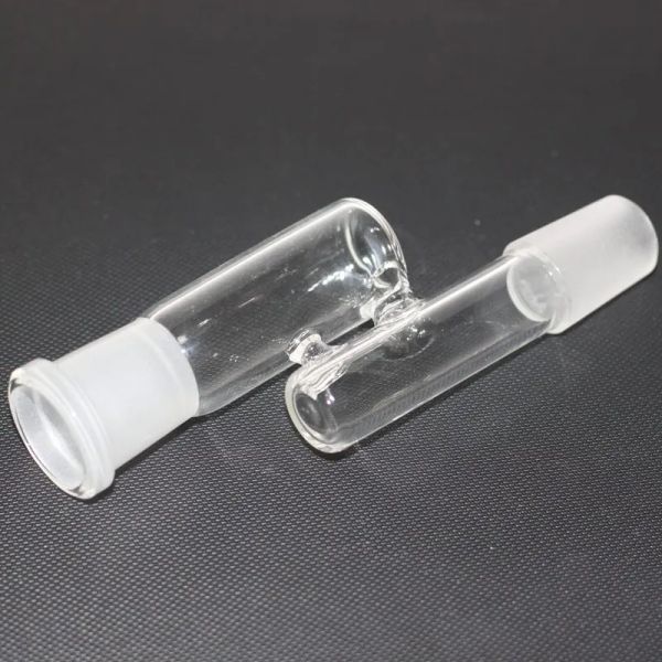 Novo chegou 14mm 18mm Reclaim Catcher Adaptadores Feminino Masculino 14mm Oil Reclaim Ash Catcher Vidro Drop Down Adaptadores para plataformas petrolíferas Bongs de vidro ZZ