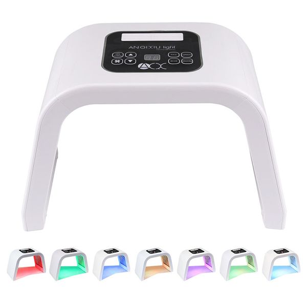 2023 Tri-dobragem LED LED FACIAL FACE LIVREGO PDT LUZ DISPOSITIVO DE TERAPIA DE LUZ COM REJUMENTAMENTO DE PELA DE LEDA LED LED