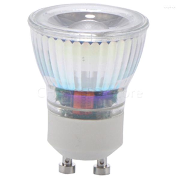 Lampadina LED luminosa 12V 220V 5W MR11 COB 35mm Diametro Dimmerabile Bianco caldo/freddo GU10 Mini Faretto