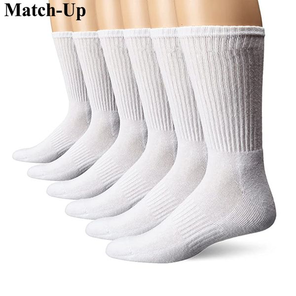 Sports Socks Matchup Men's Sport Crew Terry Socks Socks Athletics 6 pares 230417