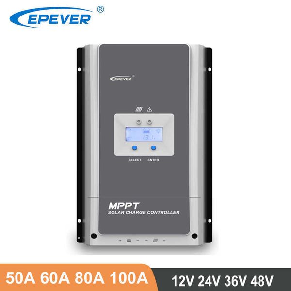 EPEVER Tracer AN Serie MPPT 50A 60A 80A 100A 12V 24V 36V 48V Auto Solar Controller mit Max PV 150V 200V Unterstützung Parallelsystem