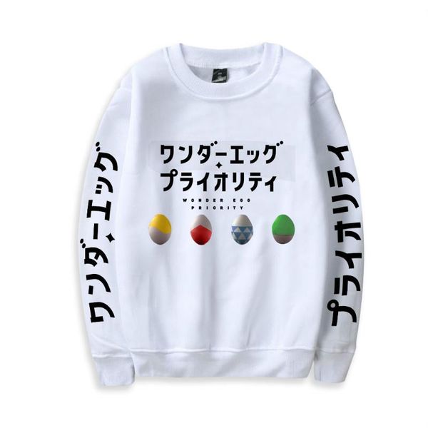 Erkek Hoodies Sweatshirts Wonder Yumurta Öncesi Ooto Sweatshirt Kadın Erkekler O boyun bayanlar Streetwear Üstleri Takip Gevşek Giyim Ürünleri