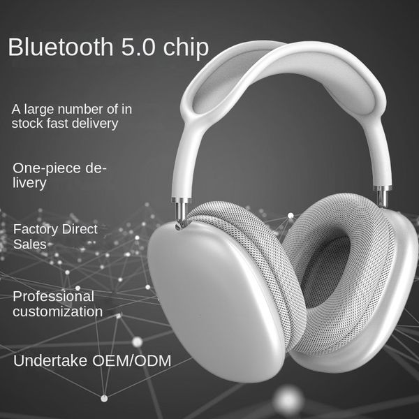P9airmax Drahtloses Bluetooth-Headset, Musik-Headset, Sport, extrem langlebiger Akku, Mobiltelefon anwendbar