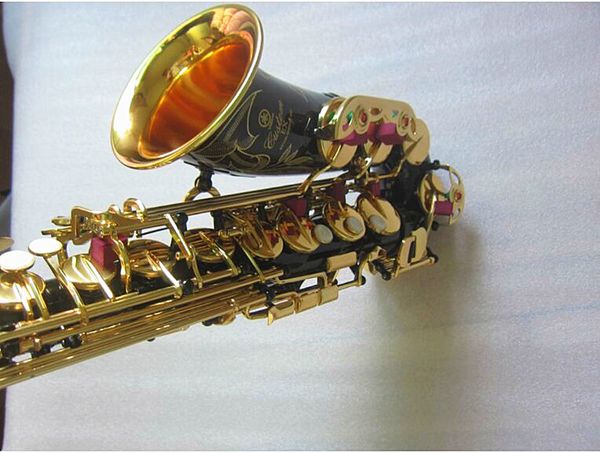 Yepyeni yüksek kaliteli Alto Sax Japonya YAS-875EX Model Profesyonel Saksafon E Düz Siyah Pirinç Müzik Aletleri ve Sert Kutu