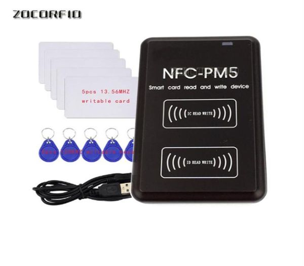 RFID NFC DOYALI IC ID Okuyucu Yazar Yazıcı İngilizce Sürümü Tam Decose Fonksiyon ile En Yeni Smart Card Key306H8768754