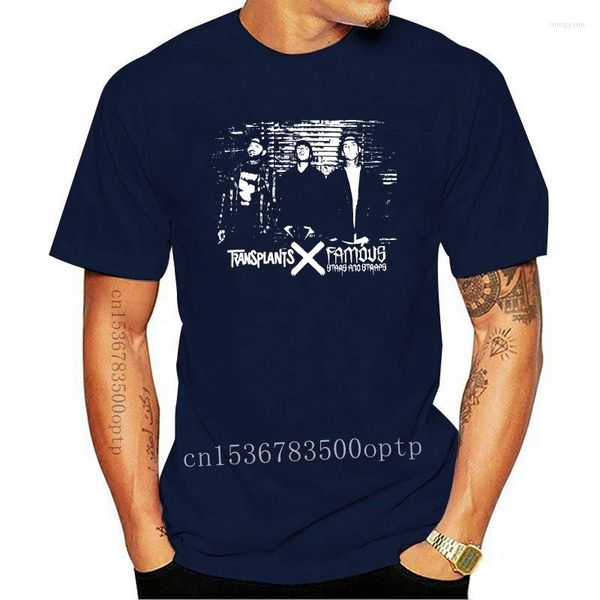 Camisetas masculinas Old Glory Stars Famous Straps X The Transplants - Po T -Shirt